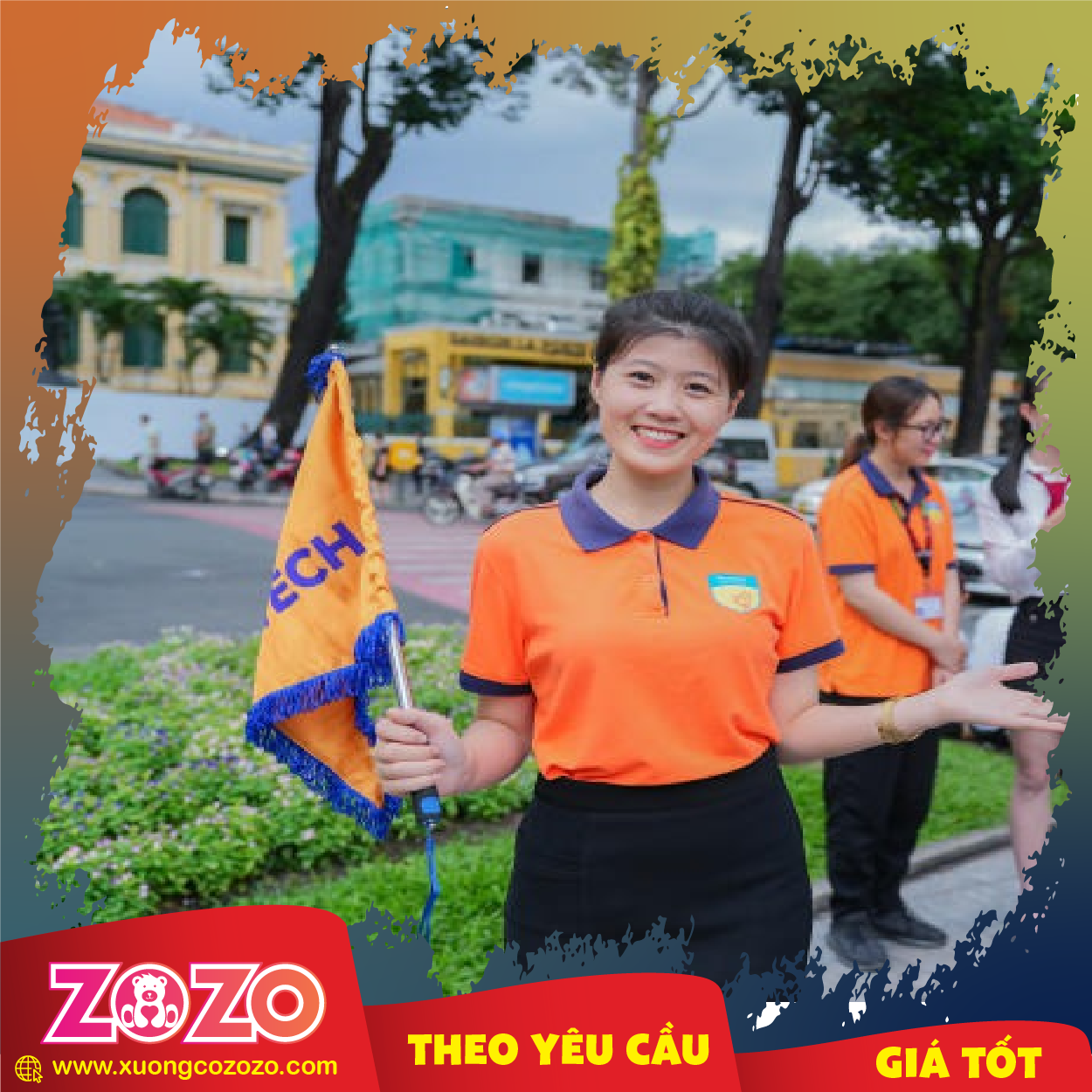 Xưởng may cờ du lịch