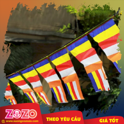 Cờ phật giáo size nhỏ