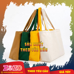 Túi vải canvas may theo yêu cầu