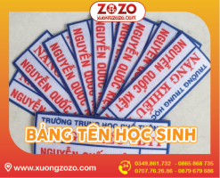 IN PHÙ HIỆU HỌC SINH sỉ và lẻ