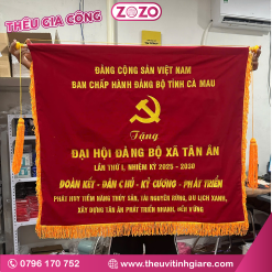 Thêu trướng đại hội, lưu niệm, vinh danh
