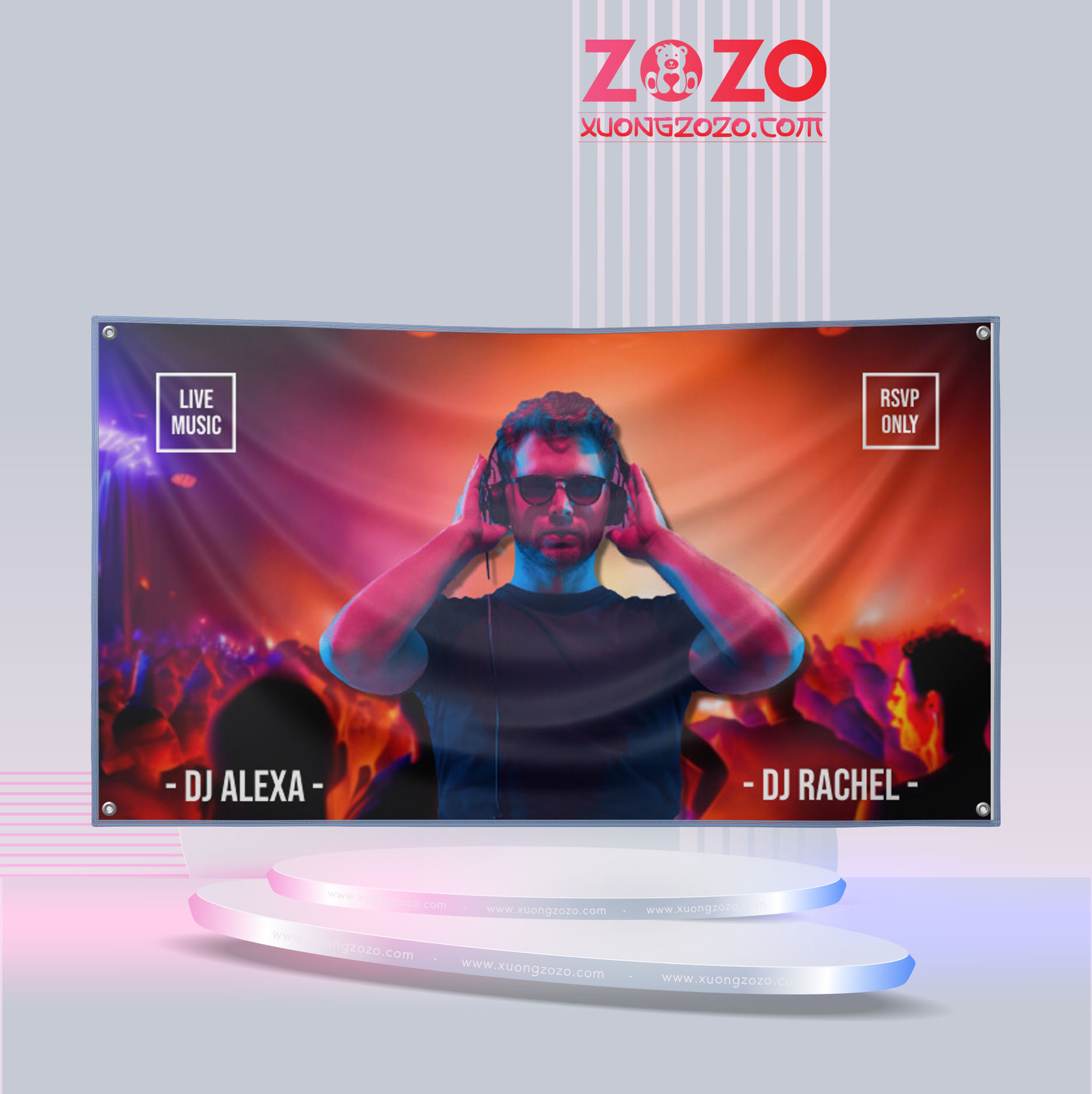 bg co poster nhac